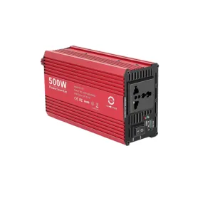12V-500W Heavy Duty High Generating Car Power Inverter M24-4-6