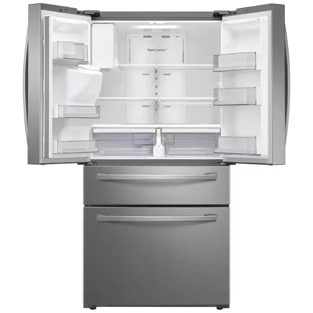 28 Cu. Ft. 4-Door French Door Smart Refrigerator in Fingerprint Resistant Stainless Steel, Standard Depth