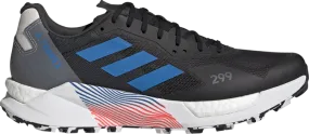 Adidas Terrex Agravic Ultra Trail 'Black Blue Rush' Sneakers, black