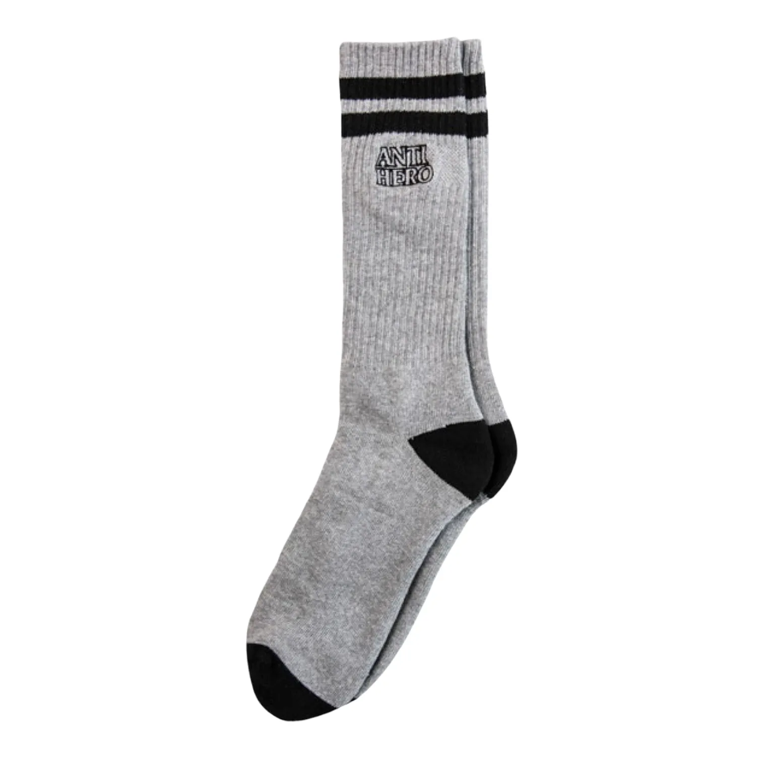 Anti Hero Black Hero Outline Socks Grey/Black
