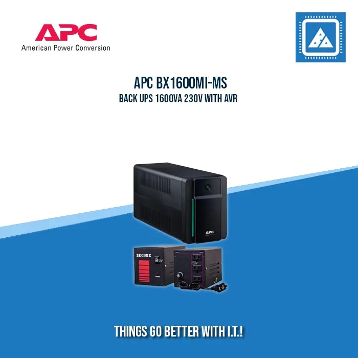 APC BX1600MI-MS BACK UPS 1600VA 230V WITH AVR