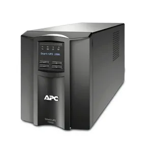 APC Smart-UPS 1500VA 1000W Tower with Smart Connect, 230V Input/Output, 8x IEC C13 Outlets