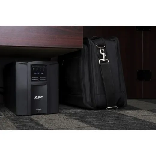 APC Smart-UPS 1500VA 1000W Tower with Smart Connect, 230V Input/Output, 8x IEC C13 Outlets