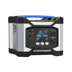 Atem Power AP500X 500W 518Wh Portable Power Station Generator Solar Power Charging Battery Backup