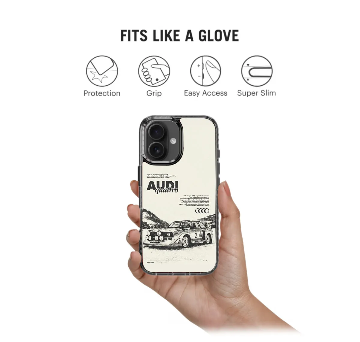 Audi Quatro Cars Stride 2.0 Phone Case Cover