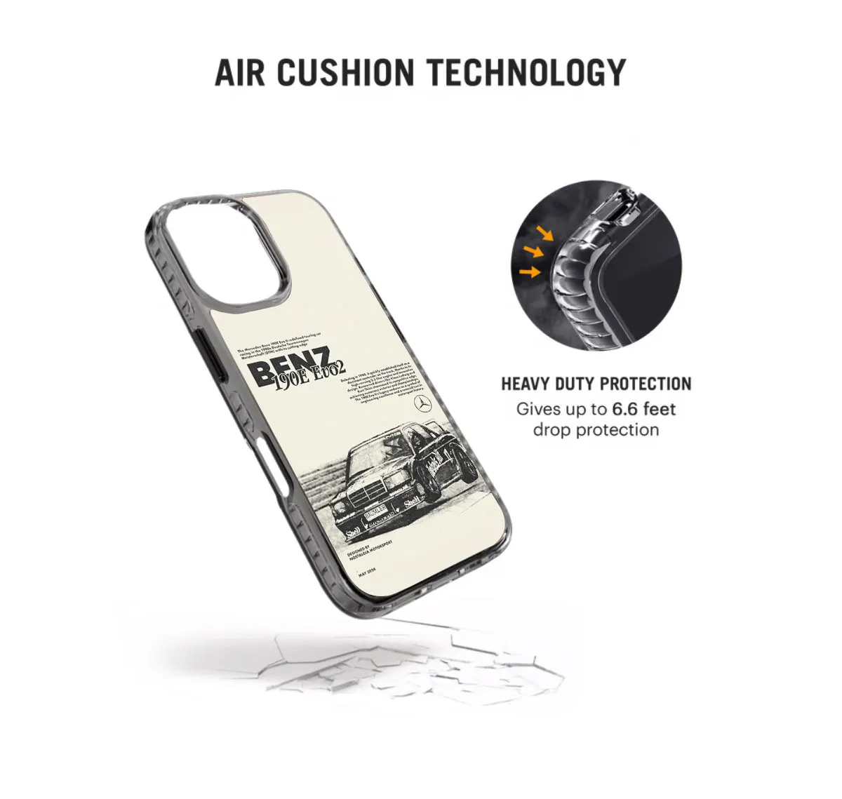 Benz 190E Cars Stride 2.0 Phone Case Cover