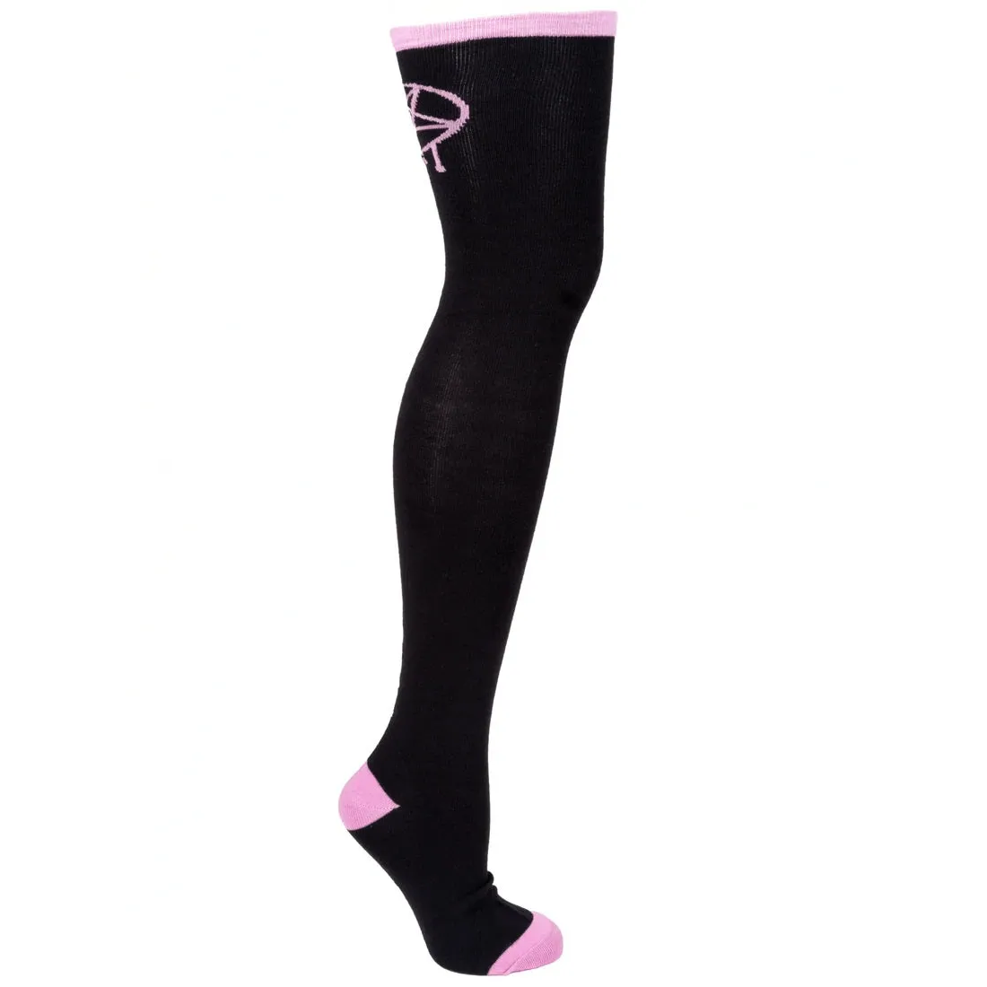 Bloody Stars Pentagrams Thigh High Socks