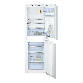 BOSCH KIN85AF30G Built-in Fridge Freezer, Freezer at Bottom, Flat Hinge- 55.8cm Wide