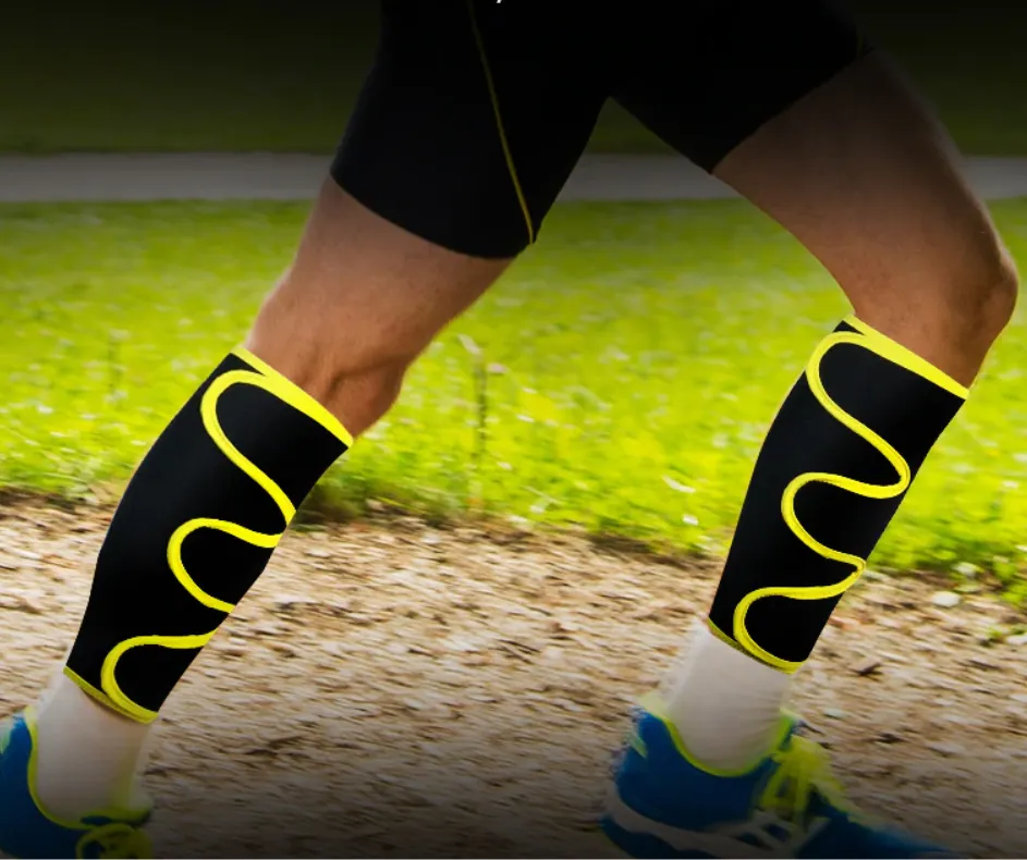 Calf Compression Sleeve Wraps - Reduce Shin Splint Swelling & Increase Blood Flow!