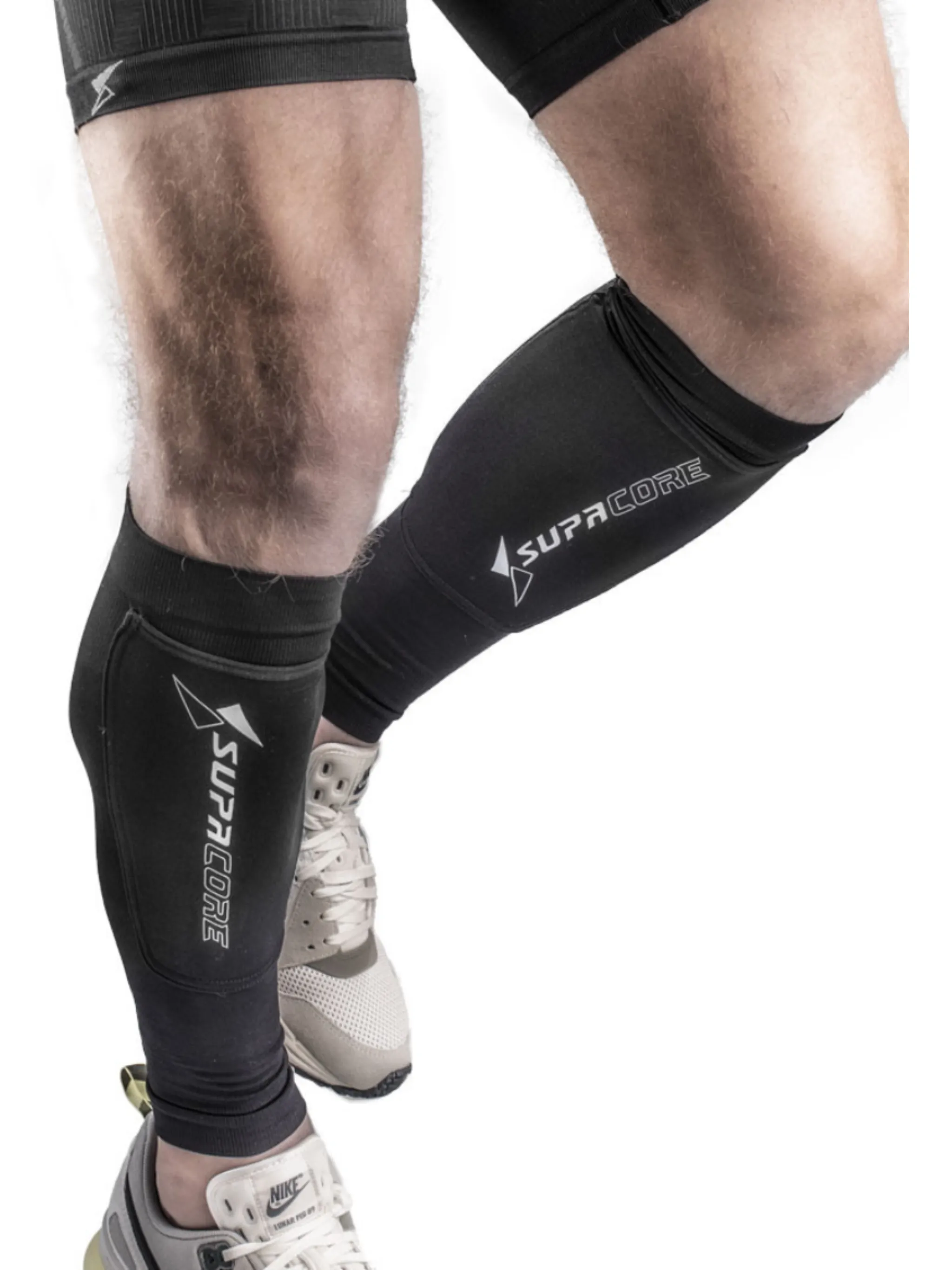 Calf Compression with Shin Pad Pocket