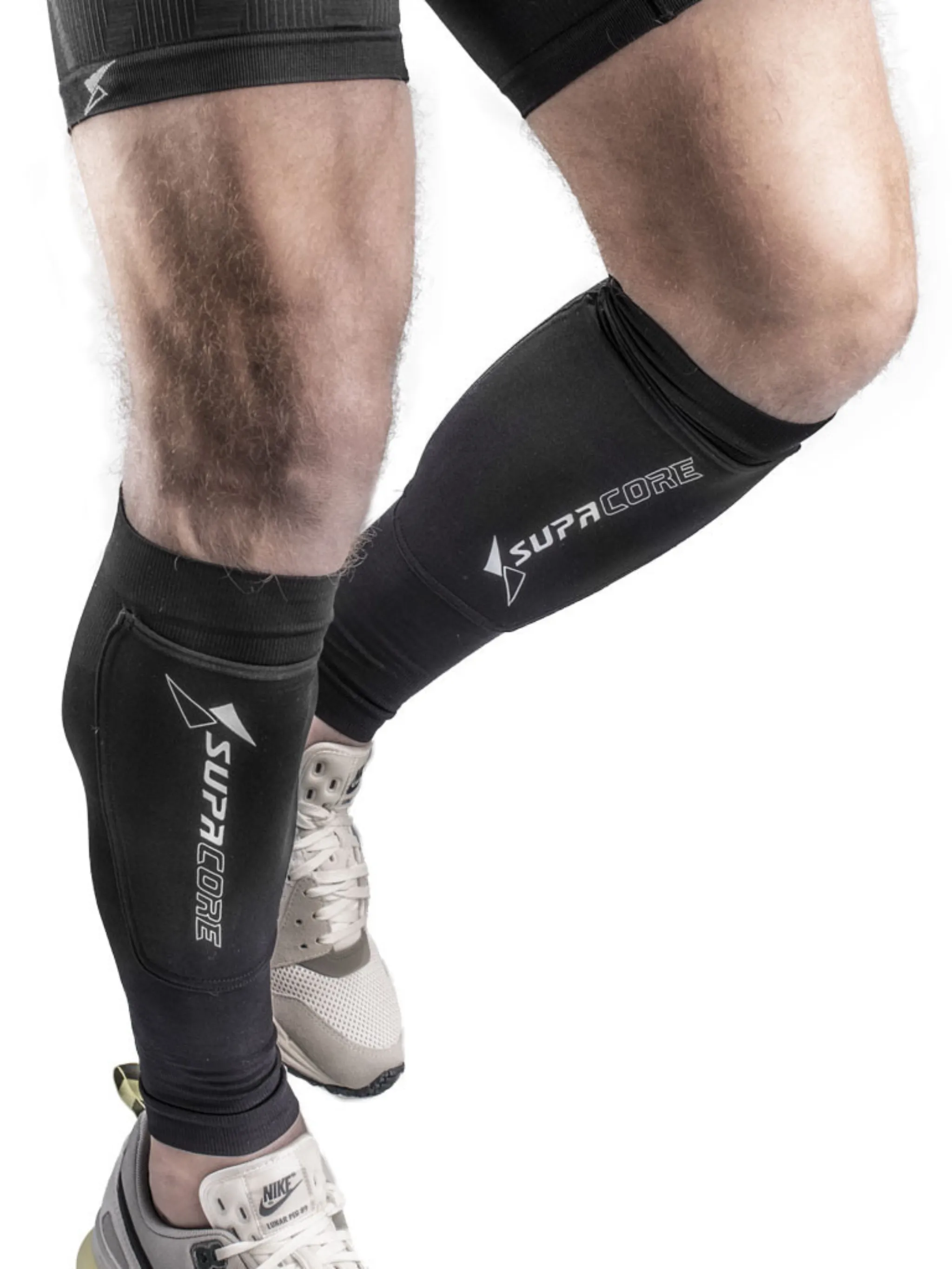 Calf Compression with Shin Pad Pocket