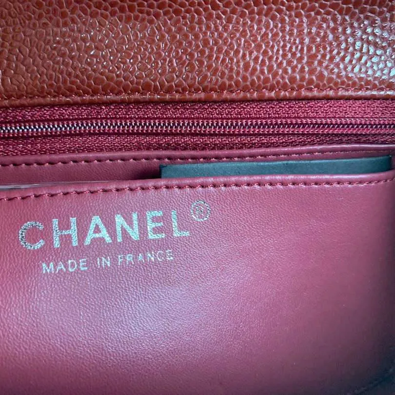 CC Flap Bag X Caviar Small 20cm