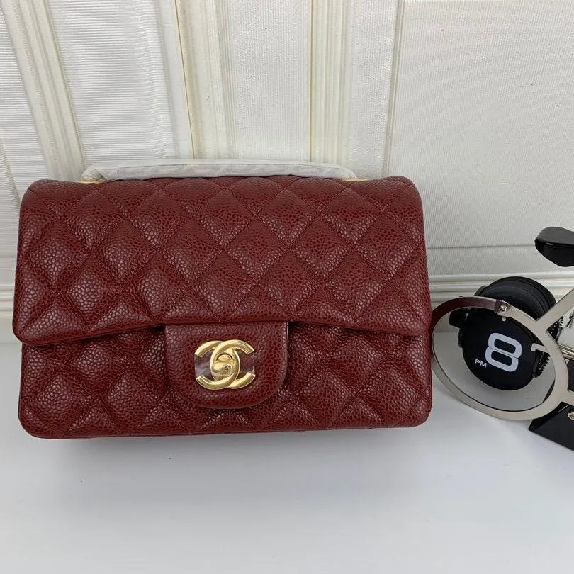 CC Flap Bag X Caviar Small 20cm