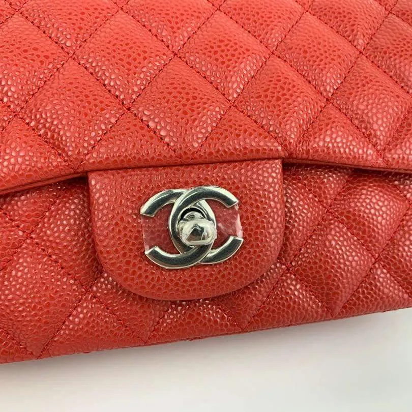 CC Flap Bag X Caviar Small 20cm