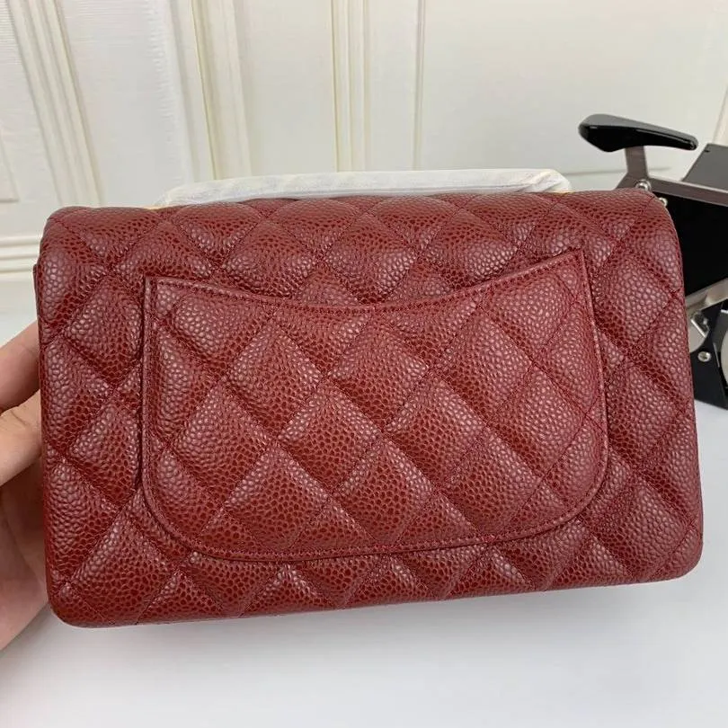 CC Flap Bag X Caviar Small 20cm