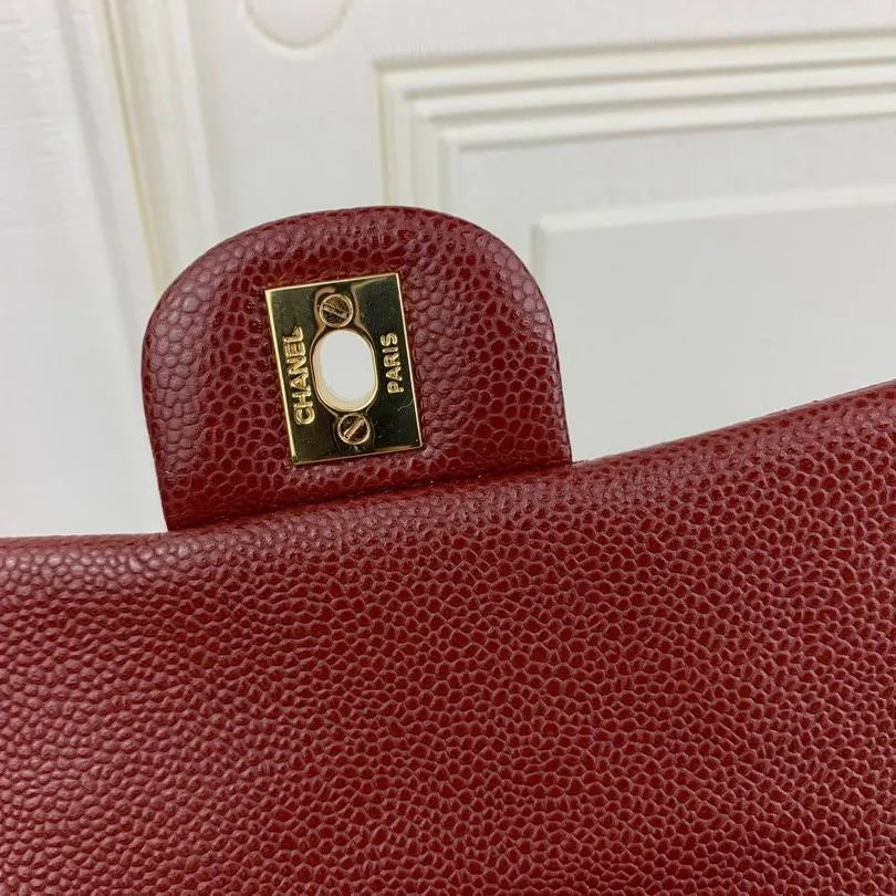 CC Flap Bag X Caviar Small 20cm