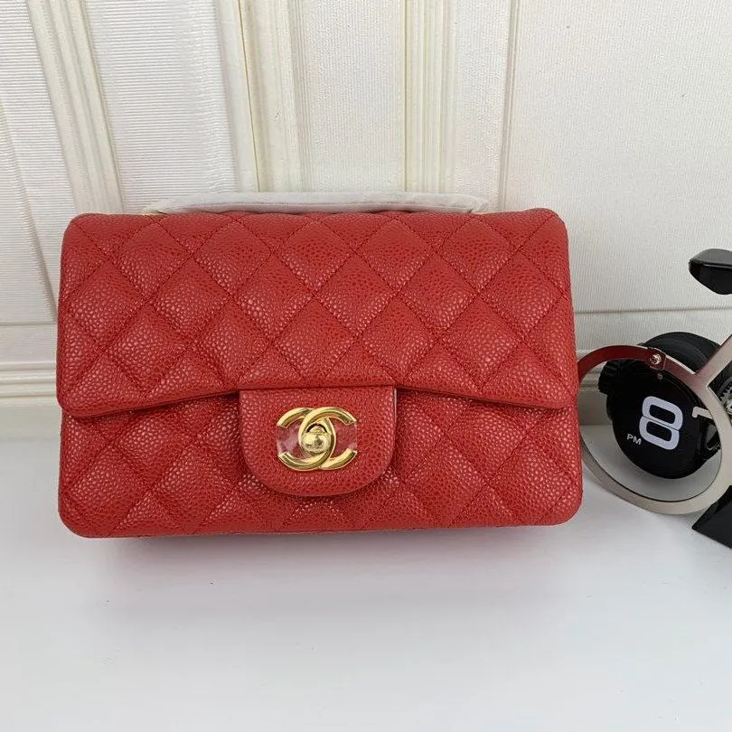 CC Flap Bag X Caviar Small 20cm