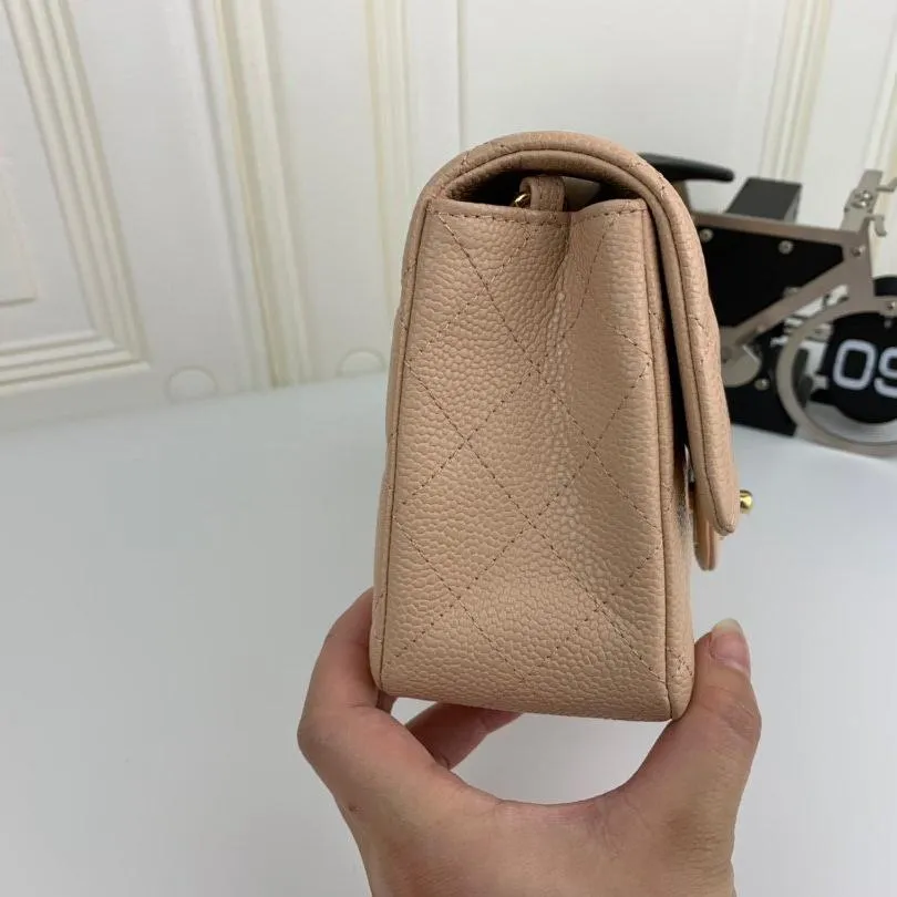 CC Flap Bag X Caviar Small 20cm