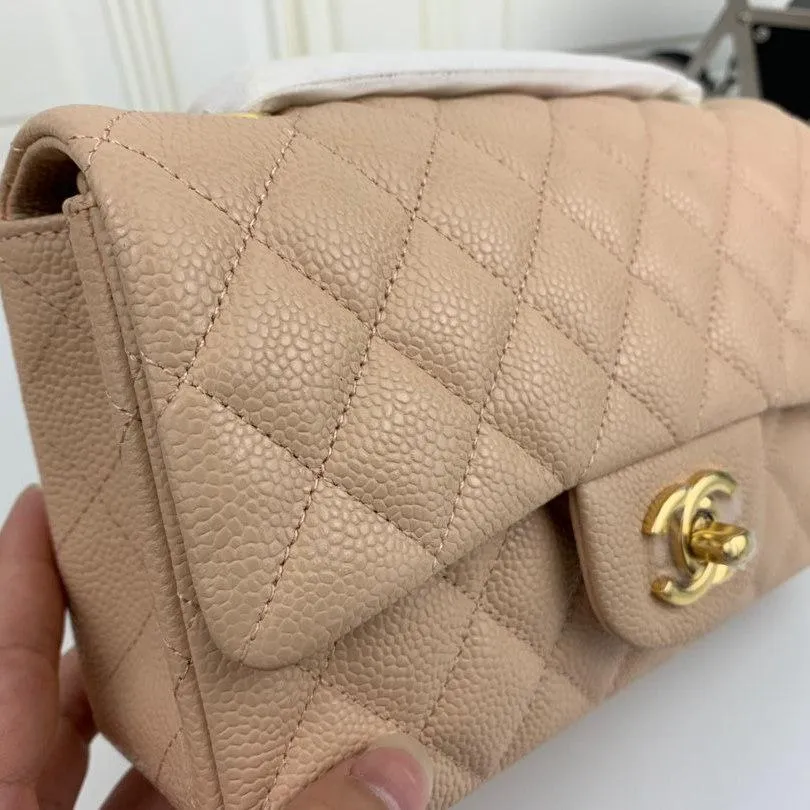 CC Flap Bag X Caviar Small 20cm