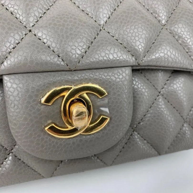 CC Flap Bag X Caviar Small 20cm