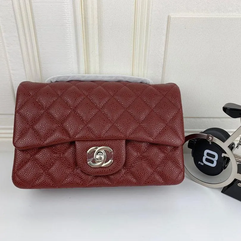 CC Flap Bag X Caviar Small 20cm
