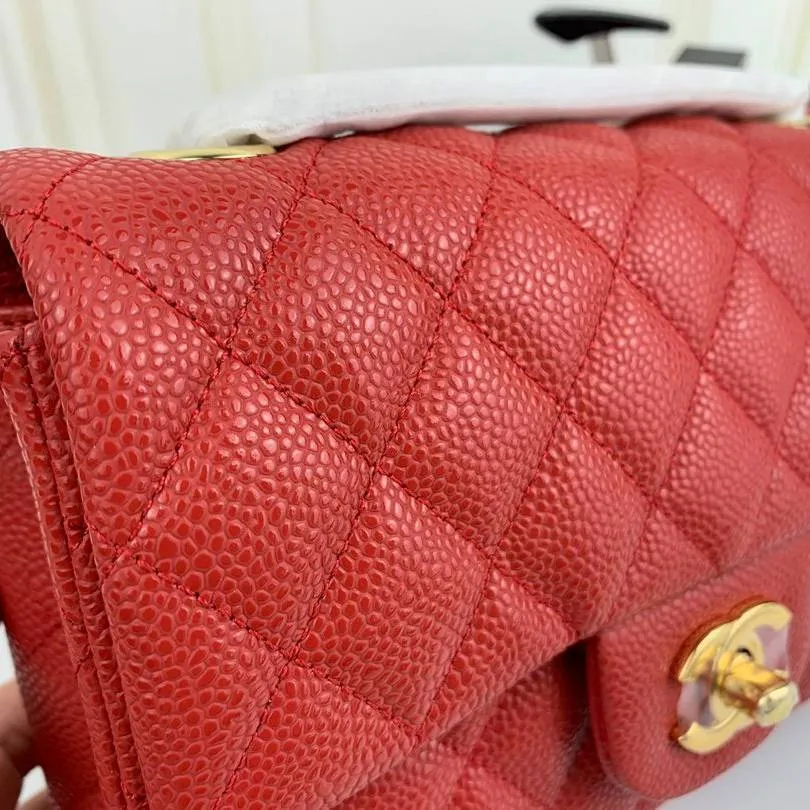CC Flap Bag X Caviar Small 20cm