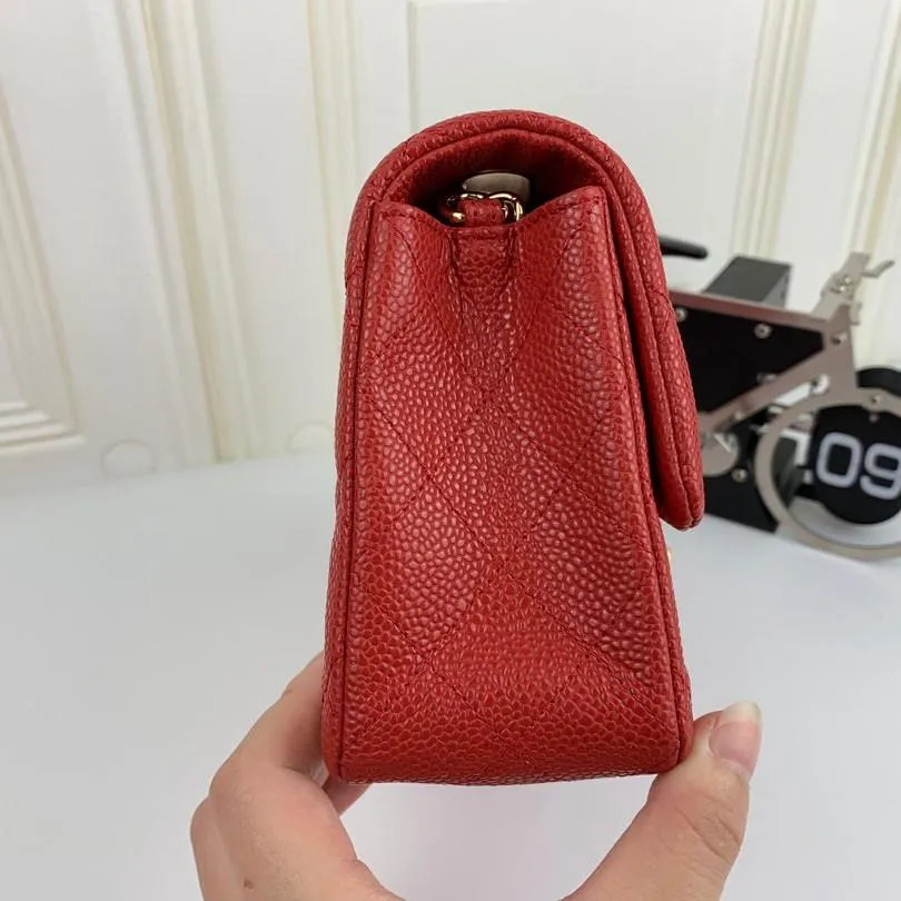 CC Flap Bag X Caviar Small 20cm