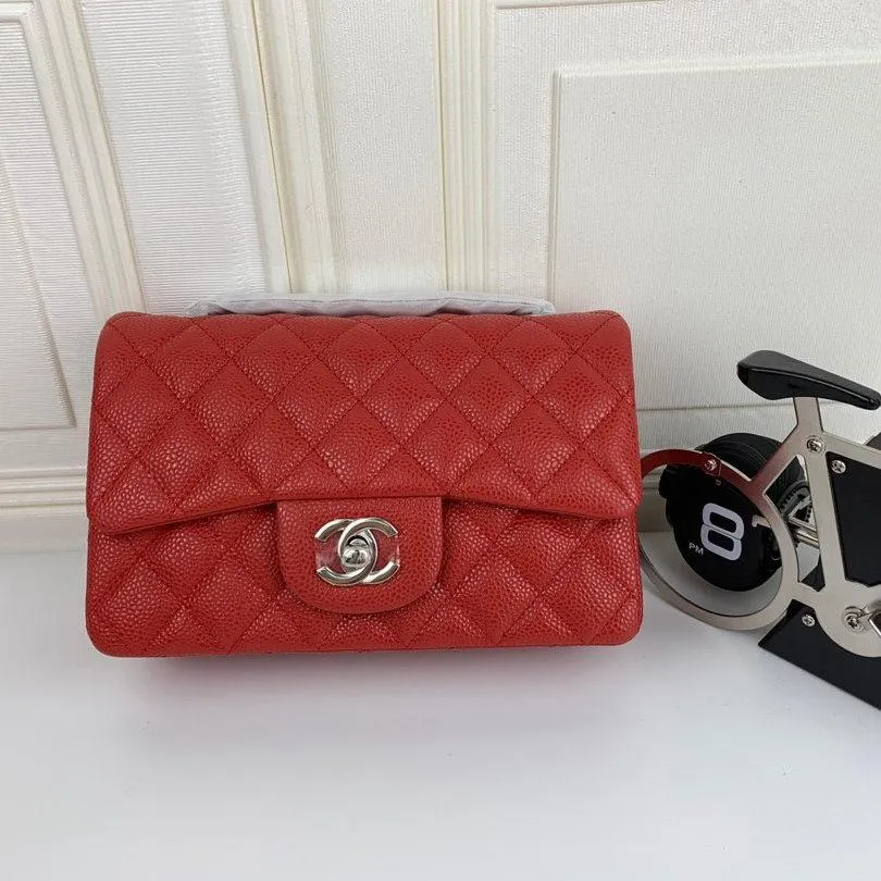 CC Flap Bag X Caviar Small 20cm