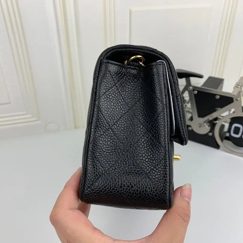 CC Flap Bag X Caviar Small 20cm
