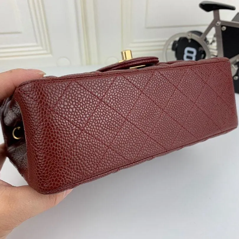CC Flap Bag X Caviar Small 20cm