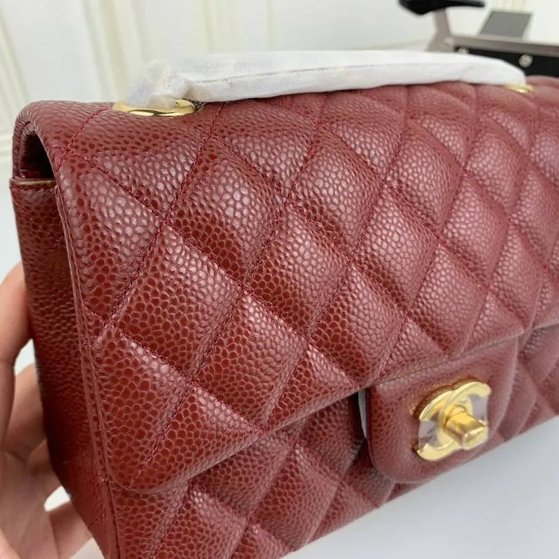 CC Flap Bag X Caviar Small 20cm