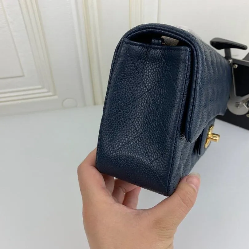 CC Flap Bag X Caviar Small 20cm