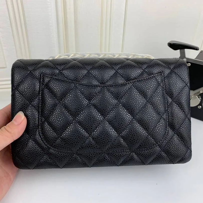 CC Flap Bag X Caviar Small 20cm