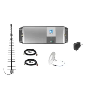 Cel-Fi GO Optus signal Repeater for building & sites with Indoor Ultrathin DAS Antenna