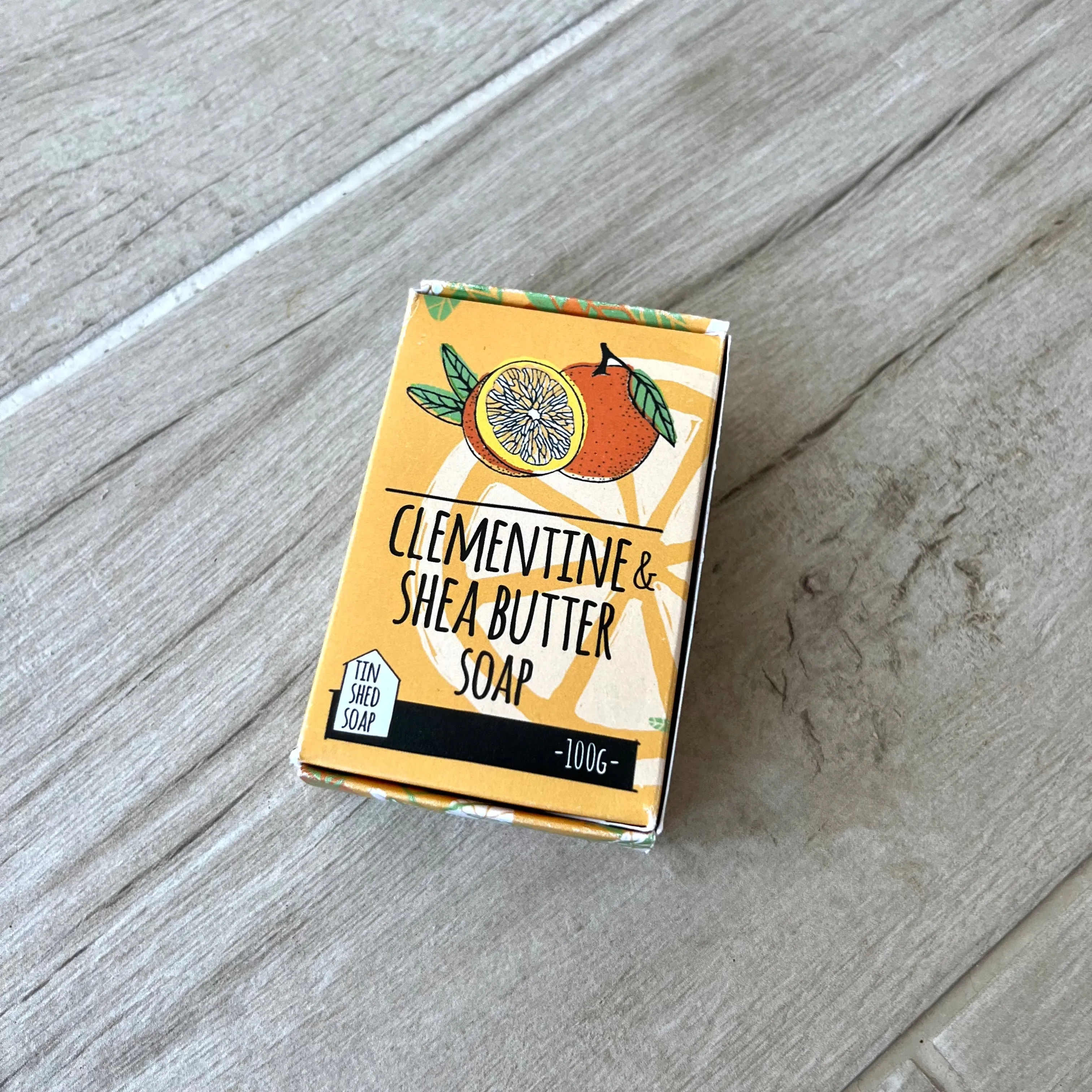 Clementine and Shea Butter Vegan Soap