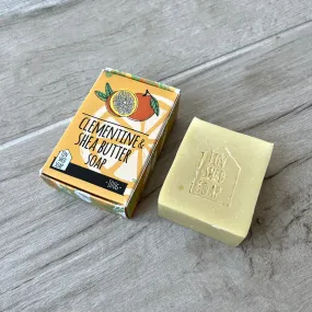 Clementine and Shea Butter Vegan Soap