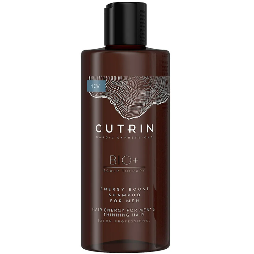 Cutrin BIO  Energy Boost Shampoo For Men - Стимулюючий шампунь для чоловіків проти випадіння