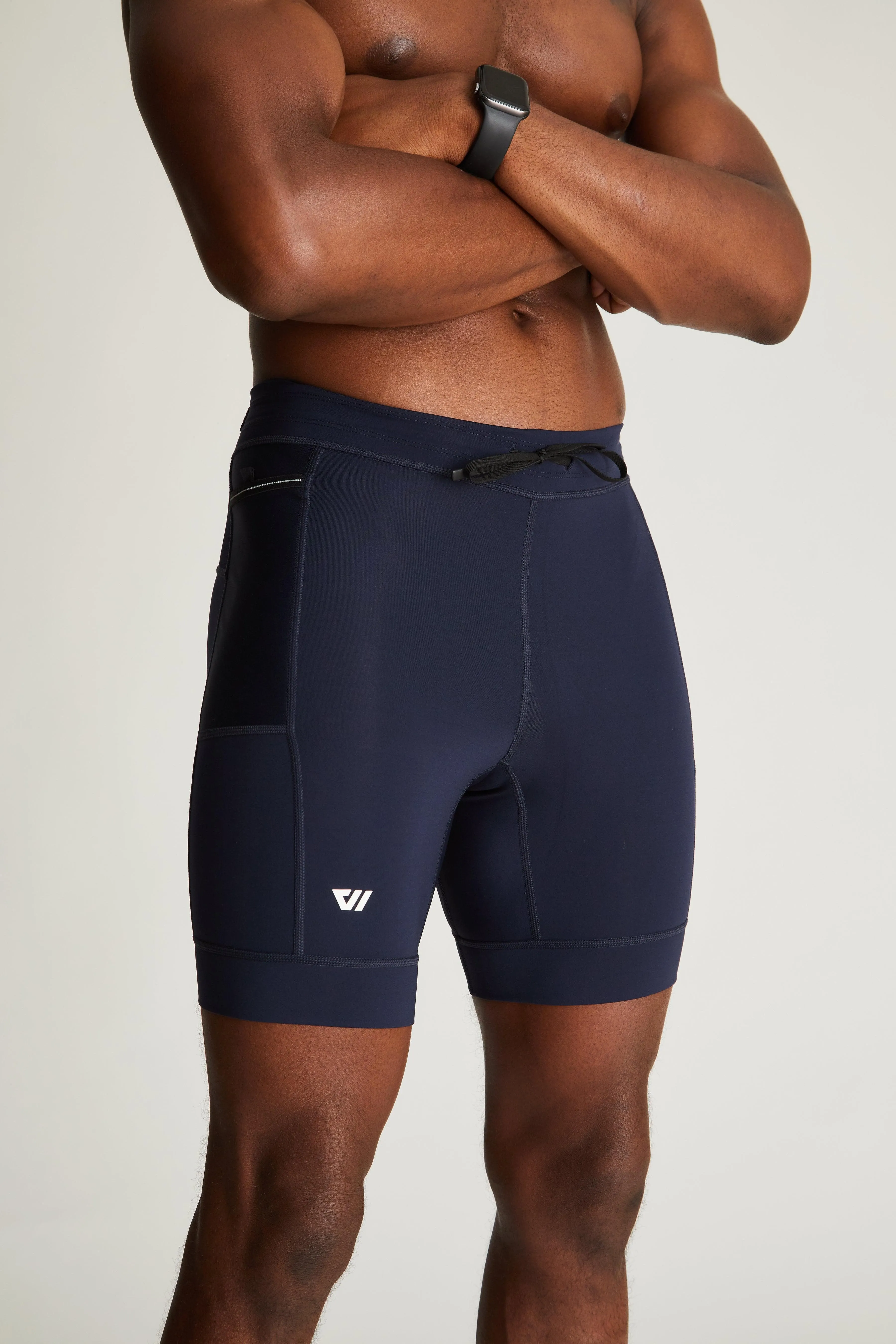Distance Half Tight in Navy