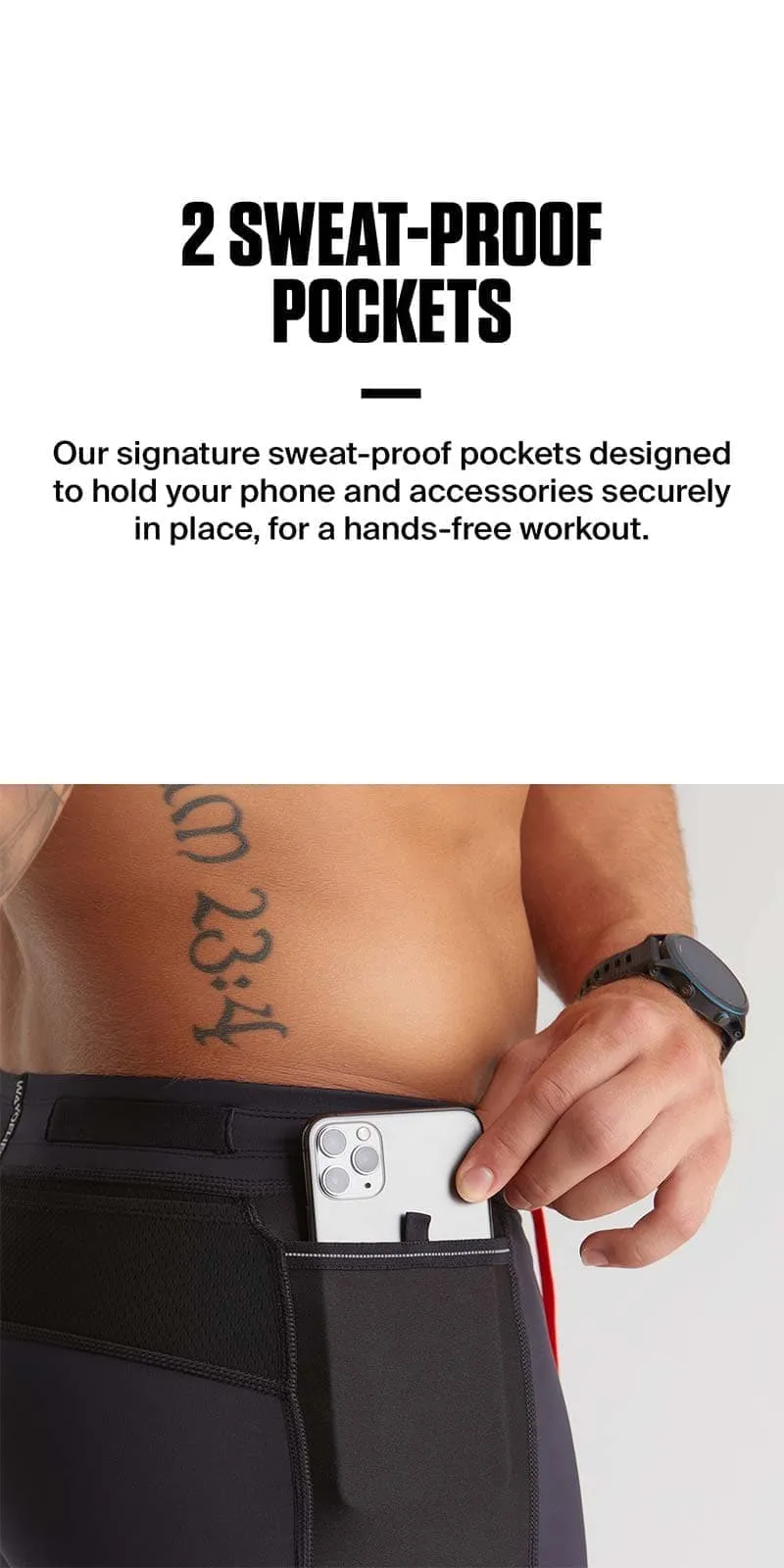 Distance Half Tight in Navy