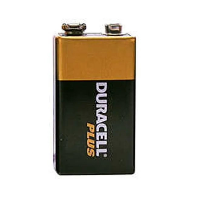 Duracell Plus Battery 9V Size - Case of 10