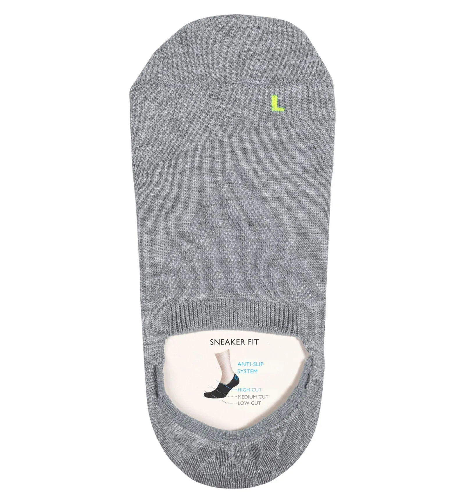 FALKE Cool Kick Invisible Socks (46296) - Light Grey