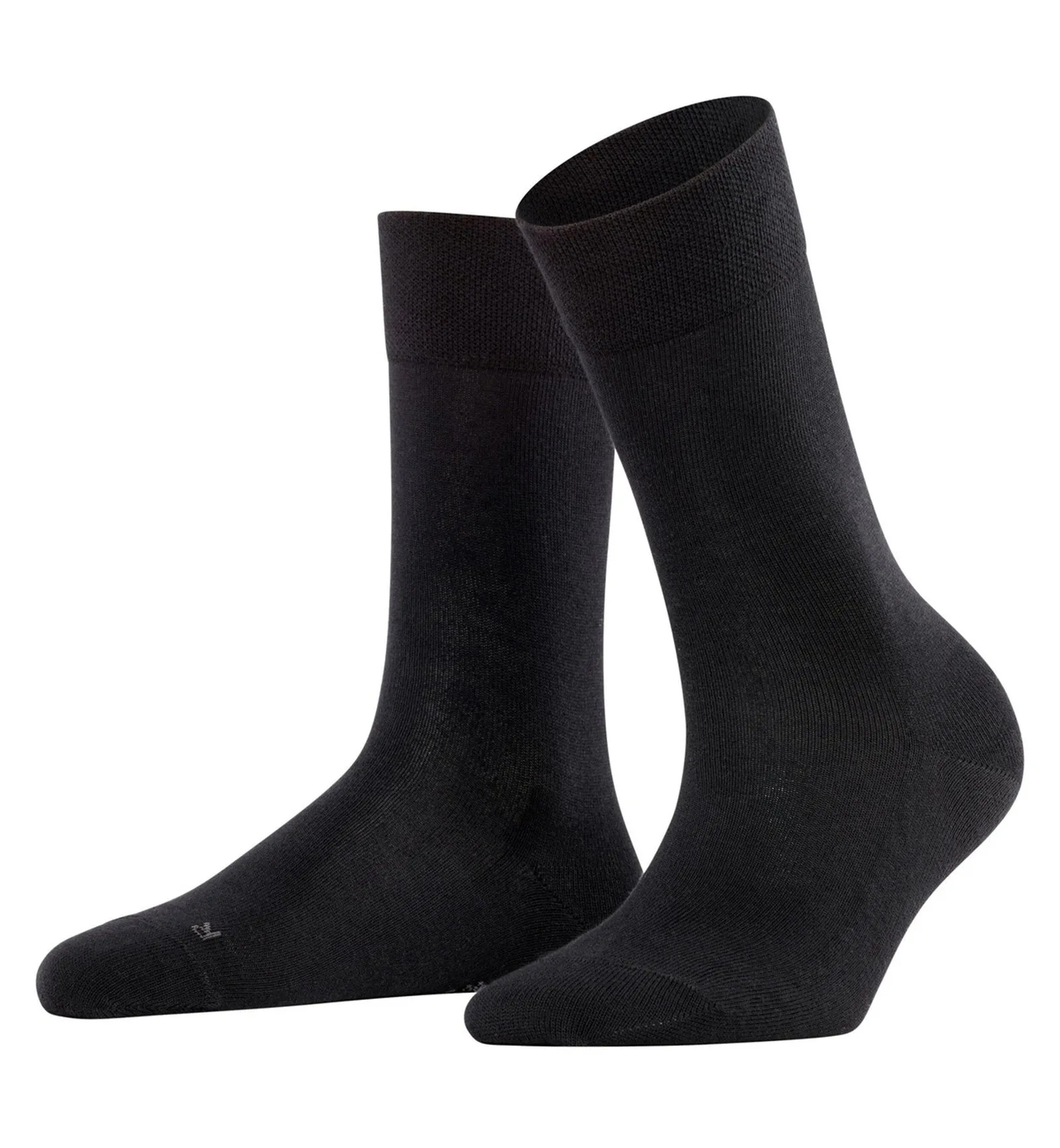 FALKE Sensitive London Crew Socks (46472) - Black