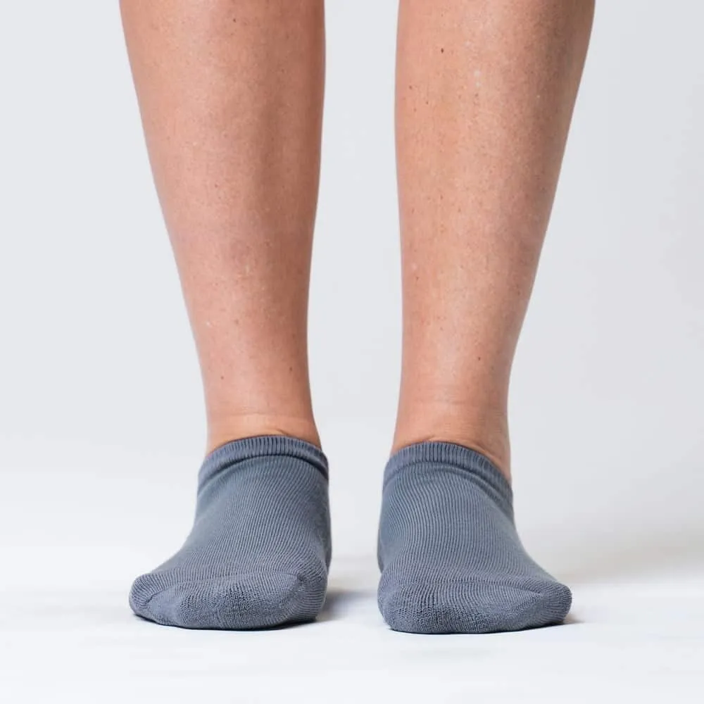 Gray Ankle Diabetic Socks Bundle 3-Pack