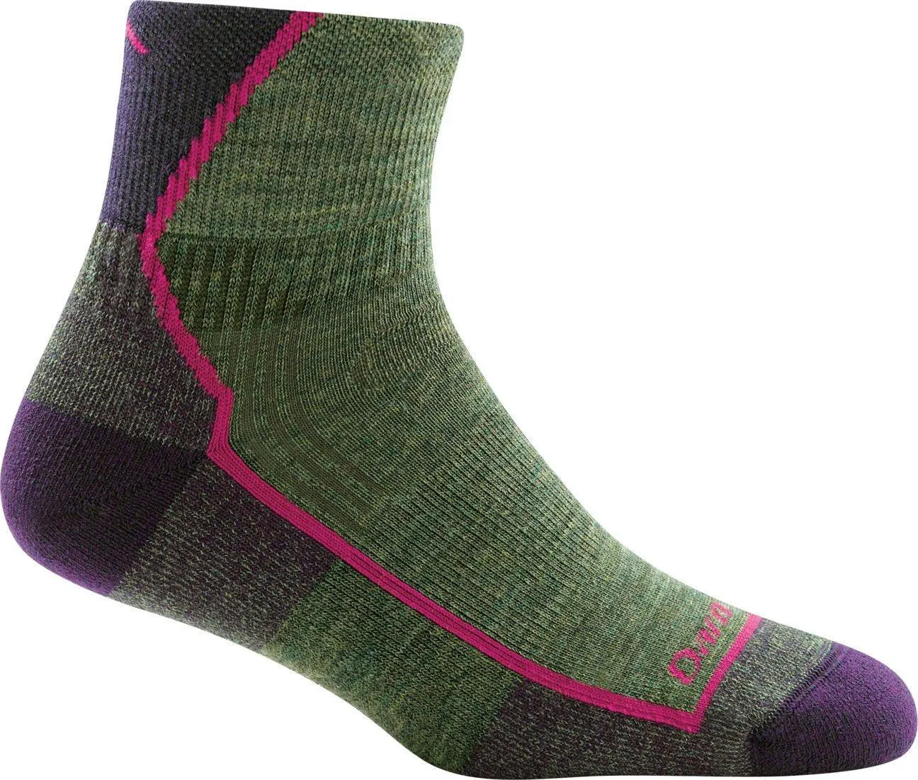 Hiker Midweight | Women's Quarter Crew With Cushion #1958