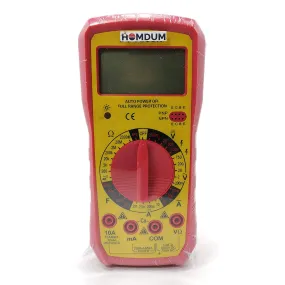 Homdum Digital Multimeter LCD AC DC Measuring Voltage Current.
