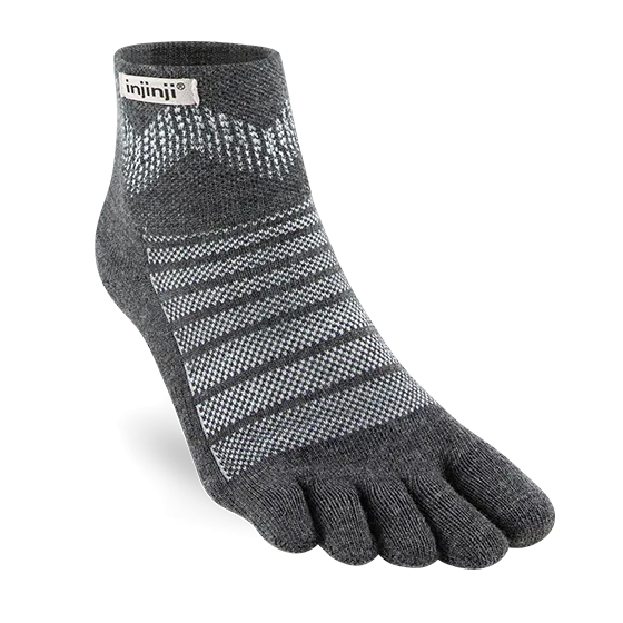 Injinji - Outdoor Midweight Mini-Crew Wool Toe Socks