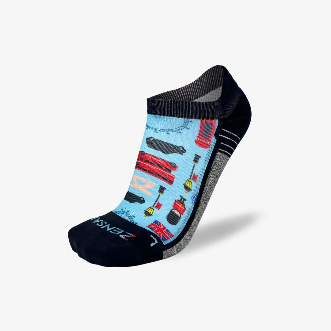London Doodle Running Socks (No Show)