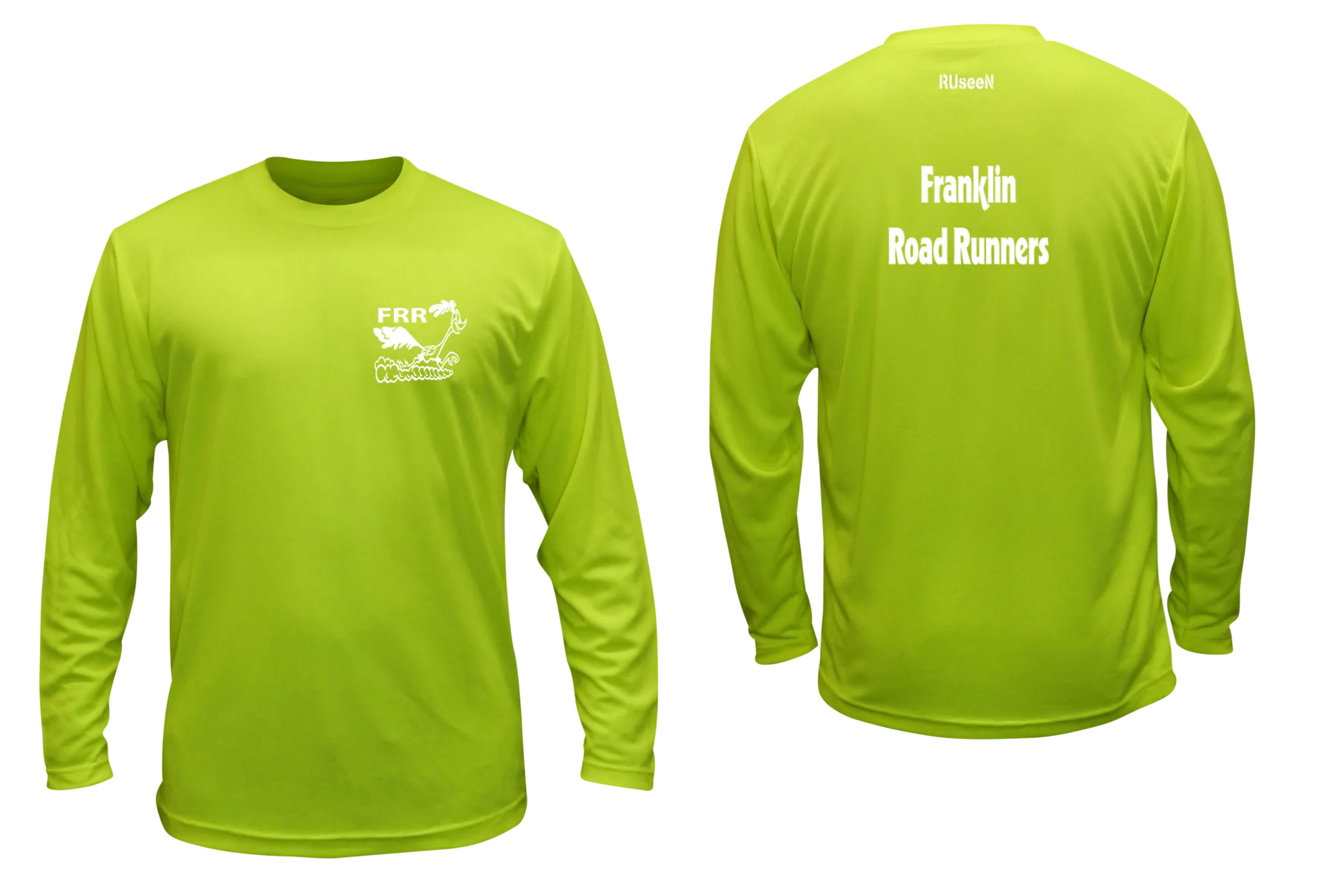 Men's Reflective Long Sleeve Shirt - Franklin Road Runners