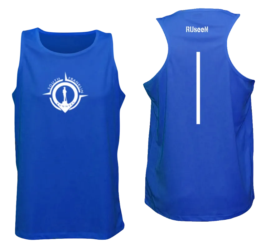 Men's Reflective Tank Top - South Franklin (TN) Runners