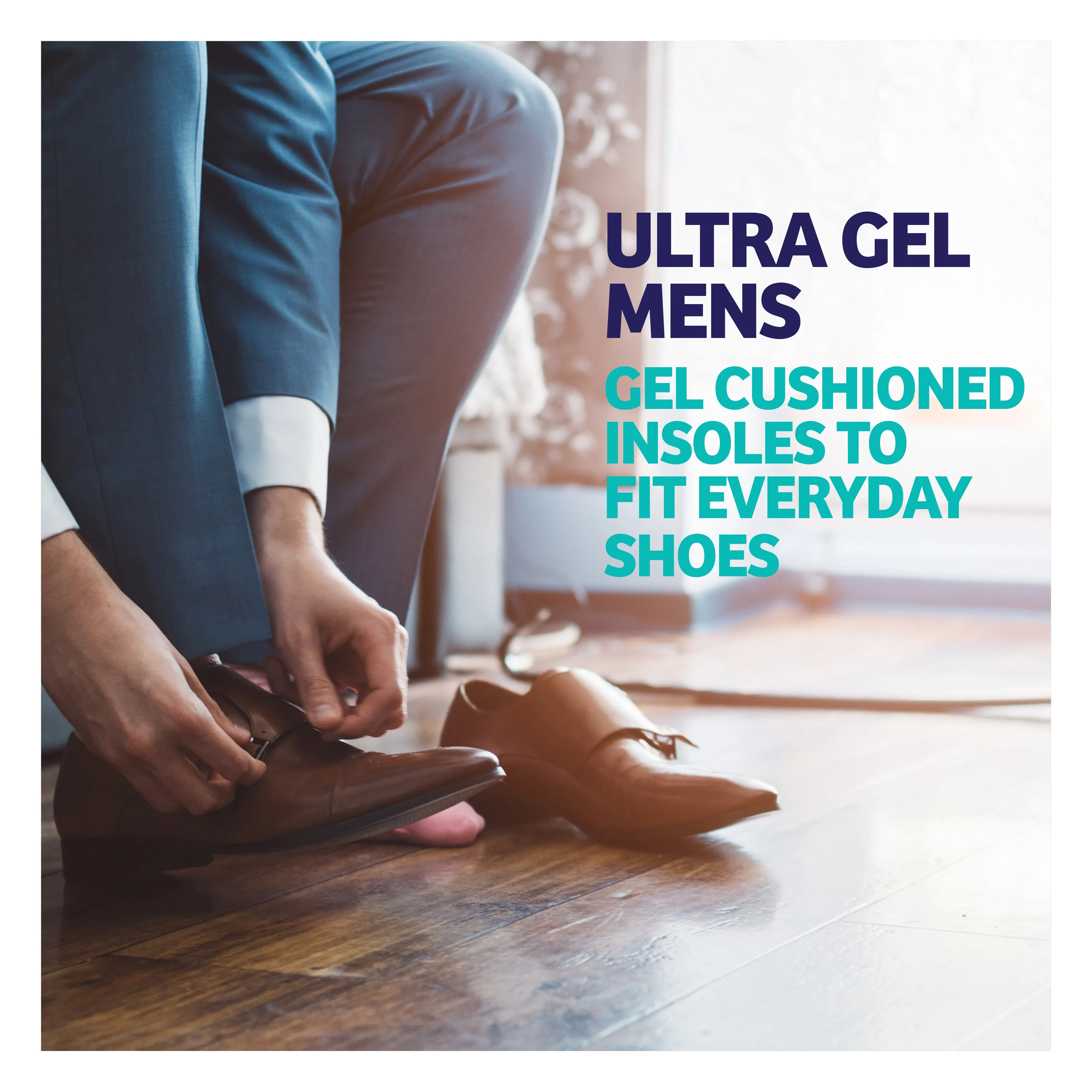 Men's Ultra Gel Insoles, 1 pair